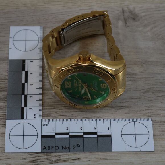Invicta Pro Diver 6339 Watch – Pre-Owned, New Battery, Round, Green - Picture 9 of 10
